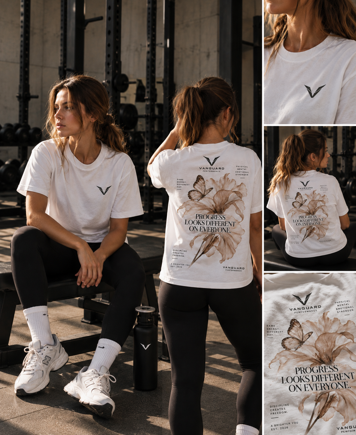 Progress White T-Shirt